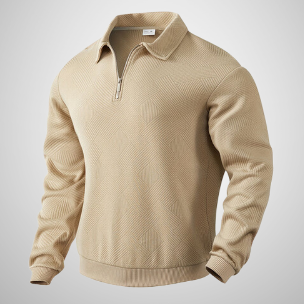 Zephyr™ | Stilvoller Herren-Vintage-Pullover mit Einzigartigem Muster