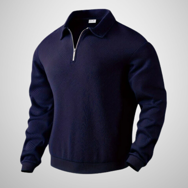 Zephyr™ | Stilvoller Herren-Vintage-Pullover mit Einzigartigem Muster