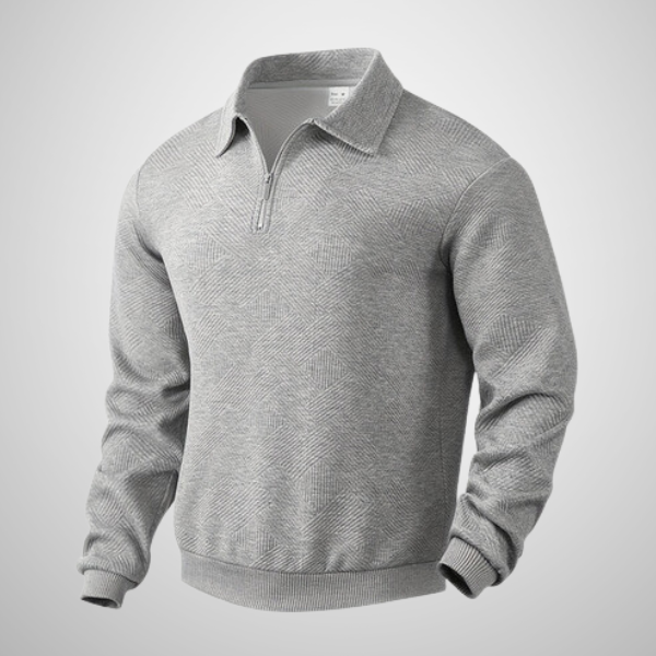 Zephyr™ | Stilvoller Herren-Vintage-Pullover mit Einzigartigem Muster