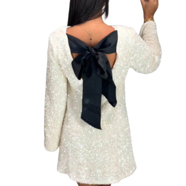 Starlight Glam™ | Funkelndes Kleid mit Sternenglanz