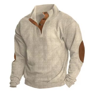 ALEX™ | Viertel Knopfleiste Pullover - Noble Zurich