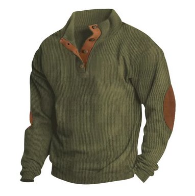 ALEX™ | Viertel Knopfleiste Pullover - Noble Zurich